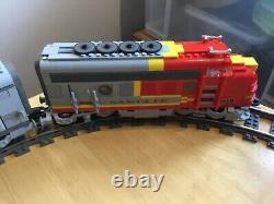 Ensemble De Train Lego 10020 10022 10025 Alimentation En Voie Et Moteur 9v Utilisé Santa Fe