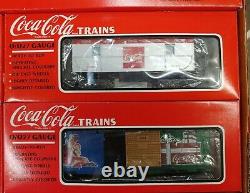 Ensemble De Trains Coca-cola Pour Toutes Les Saisons K-line K-1425. Voir L'annonce, Pas De Transformateur De Piste