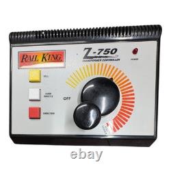 Ensemble complet de rail King Track ovale Z750 avec transformateur de train électrique 31x51 Rite Tax