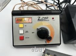 Ensemble complet de rails King Track Oval Z750 Transformateur train électrique