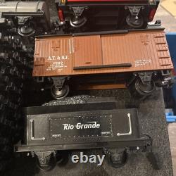 Ensemble complet de train Rio Grande 2050 avec rails, neuf, sans télécommande incluse