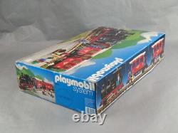 Ensemble de Passagers PLAYMOBIL 4002 de 1988 Vintage avec Trains et Voie - Boîte Originale