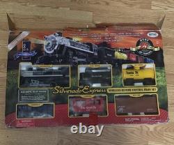 Ensemble de Train EZTEC Silverado Express COMPLET Télécommande sans fil Piste de 25'