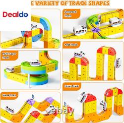Ensemble de Train Électrique Amélioré, Piste 3D Infinity avec Pistes Flexibles pour Enfants, Cub Ensemble de Train Électrique Amélioré, Piste 3D Infinity avec Pistes Flexibles pour Enfants, Cub