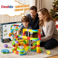 Ensemble de Train Électrique Amélioré, Piste 3D Infinity avec Pistes Flexibles pour Enfants, Cub