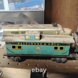 Ensemble de Train Lot Lionel Marc American Flyer Locomotives Voitures Cabooses Rails Lts 25+Pcs