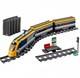 Ensemble De Train De Passagers Compatible City 60197 Neuf Avec Pistes Et Moteur