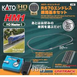 Ensemble de base de train modèle KATO HO Gauge Unitrack HM1 R670 Endless Track 3-105