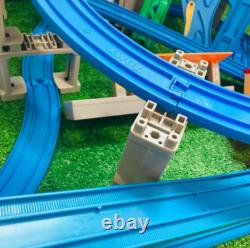 Ensemble de circuit Plarail à 3 niveaux Takara Tomy Tren de piste utilisé Japon Huit figure