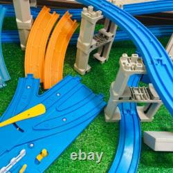 Ensemble de circuit Plarail à 3 niveaux Takara Tomy Tren de piste utilisé Japon Huit figure