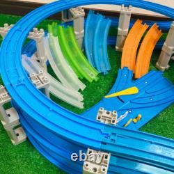 Ensemble de circuit Plarail à 3 niveaux Takara Tomy Tren de piste utilisé Japon Huit figure