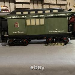 Ensemble de décanters Jim Beam des années 1970 complet avec train vide et rails