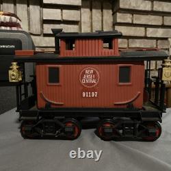 Ensemble de décanters Jim Beam des années 1970 complet avec train vide et rails