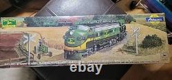 Ensemble de départ de train Athearn John Deere à l'échelle HO 1er ensemble comprend alimentation et rails