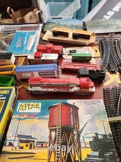 Ensemble de jouets de train de 200 pièces - Collection de rails Life Like Tyco Lionel Atlas