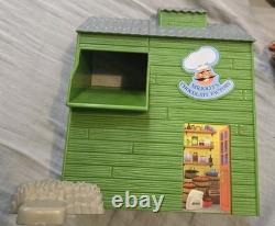 Ensemble de locomotives et de wagons/cars de fret Thomas et ses amis Trackmaster avec des rails