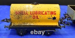 Ensemble de marchandises Hornby Train Tank No 45 Échelle 0 Mécanisme à remontage, clé, rails et voitures Fonctionne