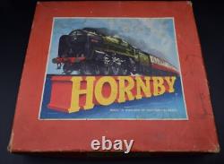 Ensemble de marchandises Hornby Train Tank No 45 Échelle 0 Mécanisme à remontage, clé, rails et voitures Fonctionne