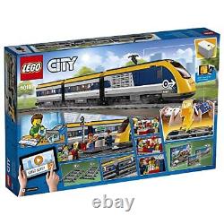 Ensemble de piste de construction de jouet de train de passagers de la ville pour enfants