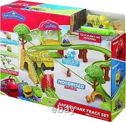 Ensemble de piste de parc safari Chuggington Motorised Series Train Engine Play Gift Set