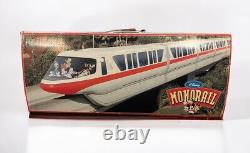 Ensemble de piste de train de monorail Vintage Walt Disney World exclusif au parc à thème rouge