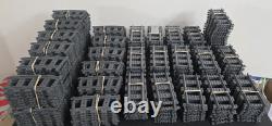 Ensemble de rails LEGO 360 pièces. Droits, courbes, aiguillages, flexibles.