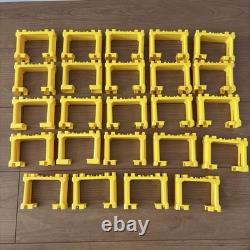 Ensemble de rails de train Plarail courbés, droits, aiguillage, pont, état d'occasion, jouets