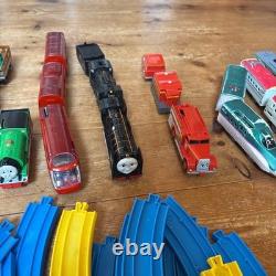 Ensemble de rails de train Plarail, rails droits et courbés, jouets Tomy Takara Tomy Ensemble de rails de train Plarail, rails droits et courbés, jouets Tomy Takara Tomy