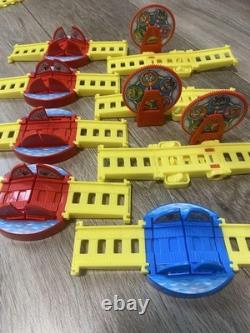 Ensemble de rails de train personnage Anpanman BANDAI Jouet en plastique coloré pour enfants