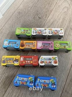Ensemble de rails de train personnage Anpanman BANDAI Jouet en plastique coloré pour enfants