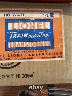 Ensemble de rails de train vintage Lionel Type R