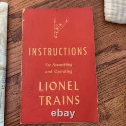 Ensemble de rails de train vintage Lionel Type R