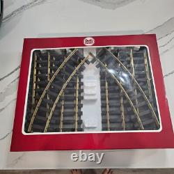 Ensemble de rails en laiton LGB G Scale Model Train comprenant 12 rails droits et 4 rails courbés