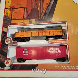 Ensemble de train Bachman Golden Spike HO 00615 système de rail E-Z vintage dans sa boîte