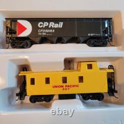 Ensemble de train Bachman Golden Spike HO 00615 système de rail E-Z vintage dans sa boîte