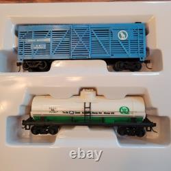 Ensemble de train Bachman Golden Spike HO 00615 système de rail E-Z vintage dans sa boîte