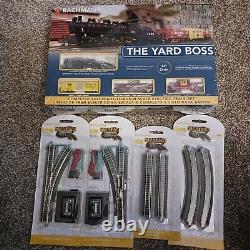 Ensemble de train Bachmann N Scale Yard Boss avec bonus