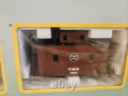 Ensemble de train Bachmann Spectrum On30 Rocky Mountain Express NOUVEAU + EZ Track + Livre de mise en page