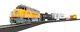 Ensemble De Train Bachmann-track King Standard Dc - Union Pacific Emd Gp40, 4 Wagons