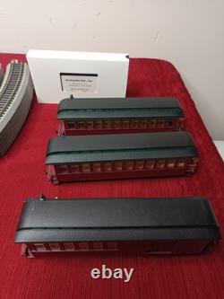 Ensemble de train Bachmann Wonderland Express avec 4 wagons, 16 pièces de rail et contrôleur