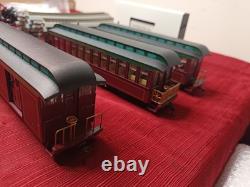 Ensemble de train Bachmann Wonderland Express avec 4 wagons, 16 pièces de rail et contrôleur