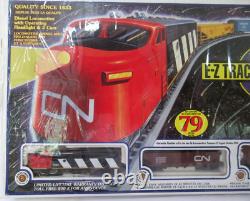 Ensemble de train CNR à l'échelle HO Bachmann Galaxy avec système de rails E-Z NOUVEAU