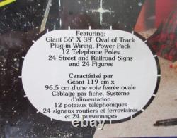 Ensemble de train CNR à l'échelle HO Bachmann Galaxy avec système de rails E-Z NOUVEAU