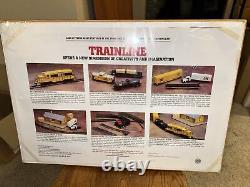 Ensemble de train Caterpillar Deluxe Train Set Ho Scale Cat 1995 de Walthers Trainline