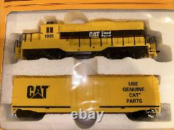 Ensemble de train Caterpillar Deluxe Train Set Ho Scale Cat 1995 de Walthers Trainline