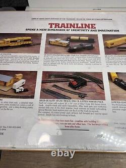 Ensemble de train Caterpillar Deluxe Walthers Trainline scellé ! Échelle Ho Cat 1995