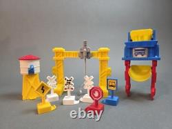 Ensemble de train Fisher Price GeoTrax avec bâtiments et rails