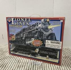 Ensemble de train G-Gauge prêt à l'emploi alimenté par batterie Lionel Lines 7-11182 avec rails et boîte