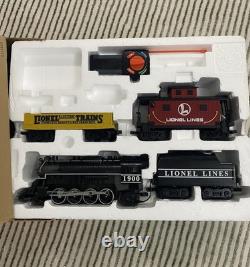 Ensemble de train G-Gauge prêt à l'emploi alimenté par batterie Lionel Lines 7-11182 avec rails et boîte