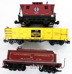 Ensemble de train G-Scale Bachmann Big Haulers avec rails et transformateur, Lot 738